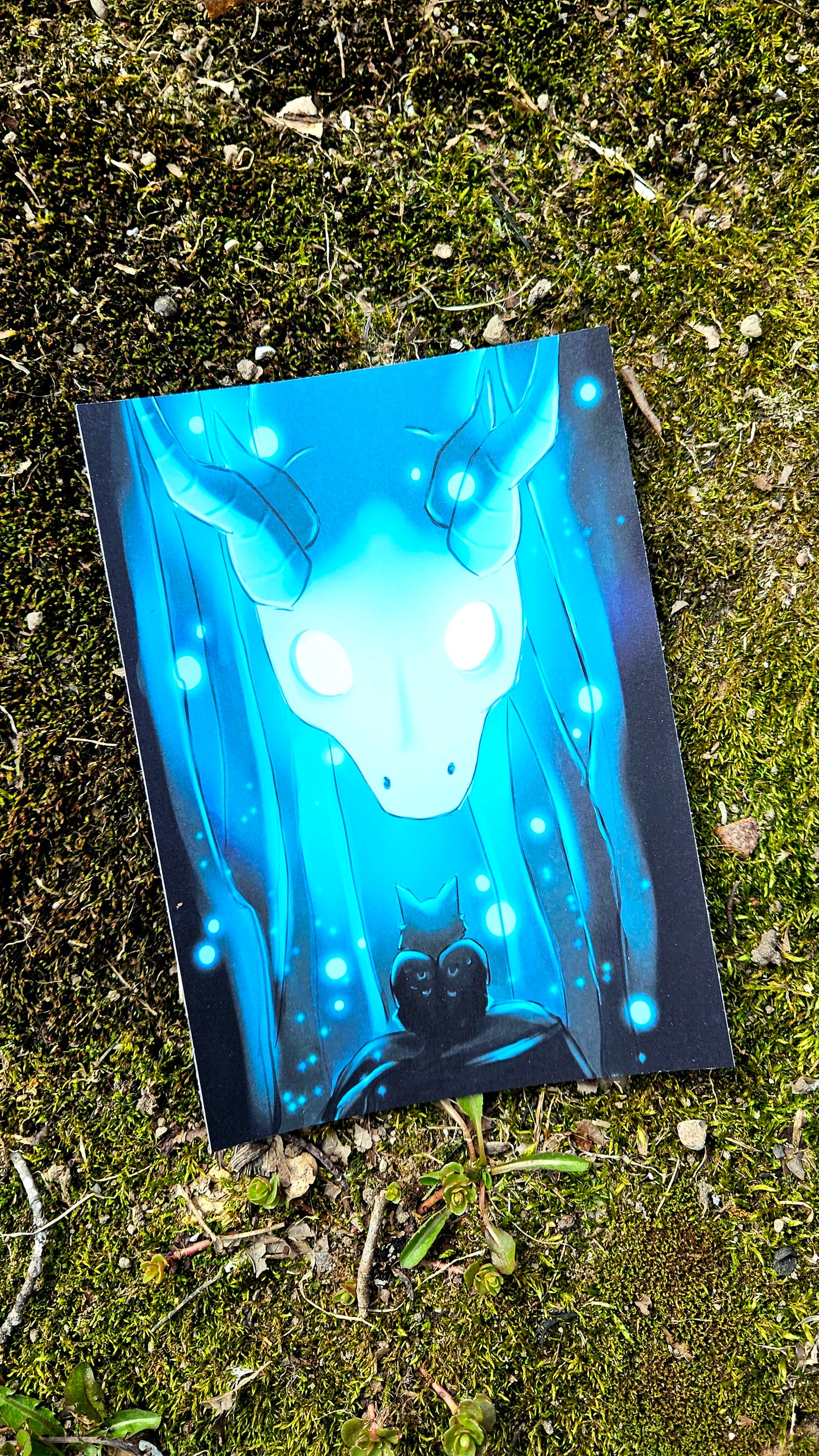 Spirit Dragon Art Print 5x7