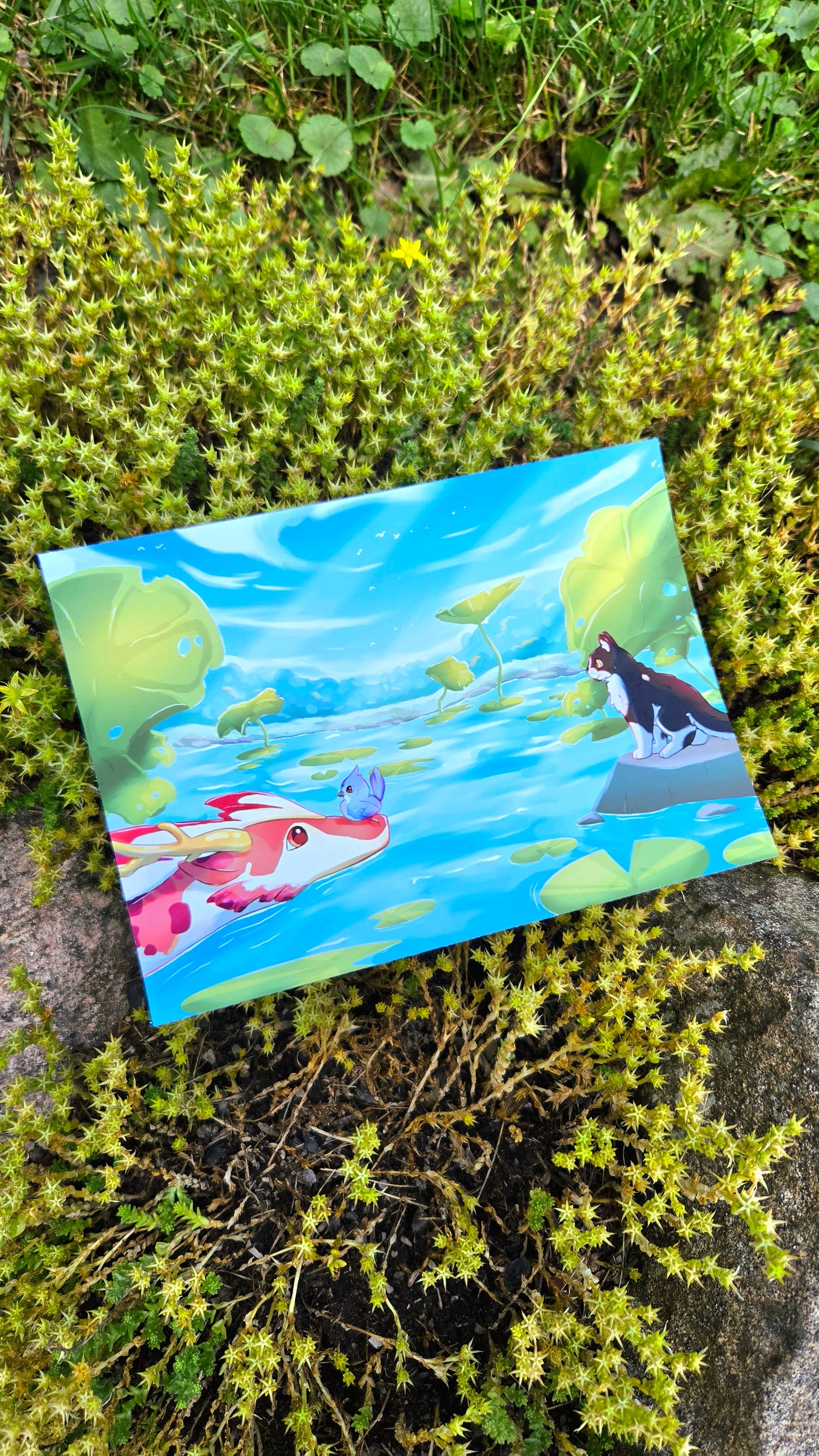 A New Friend Mini Art Print 5x7