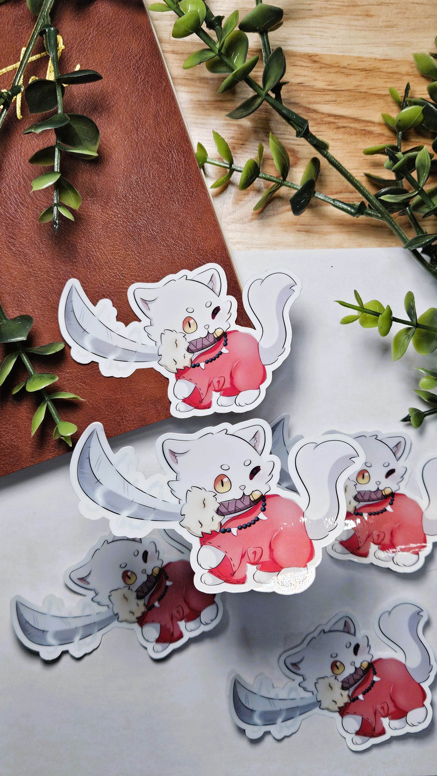 Cat Inuyasha Sticker