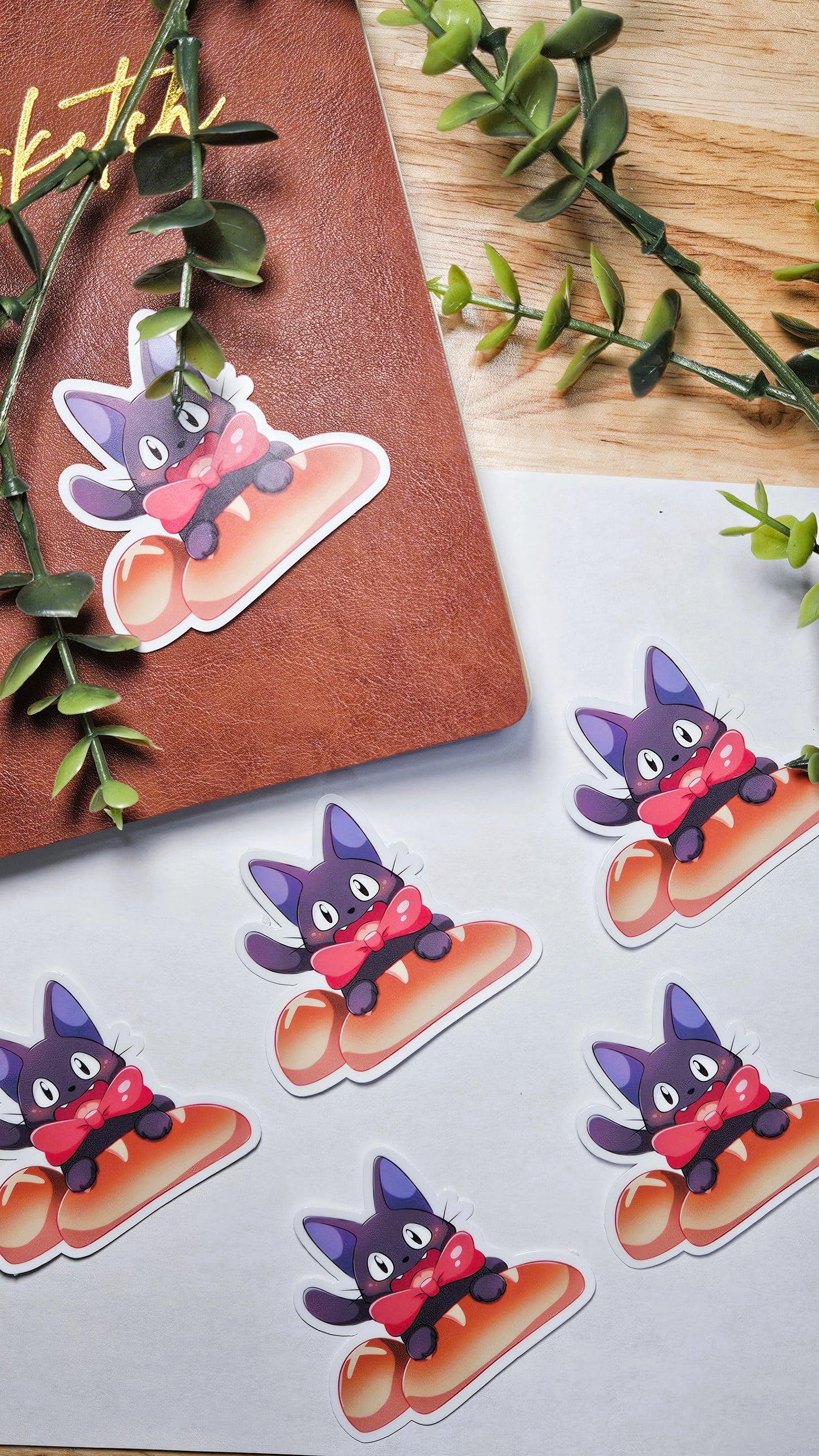 Jiji Bread Vinyl Sticker