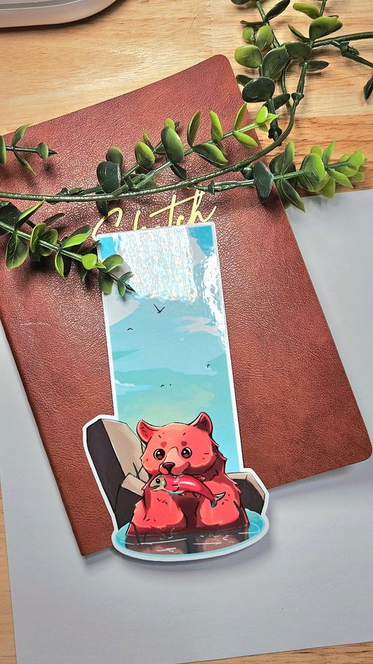 Salmon Bear Bookmark