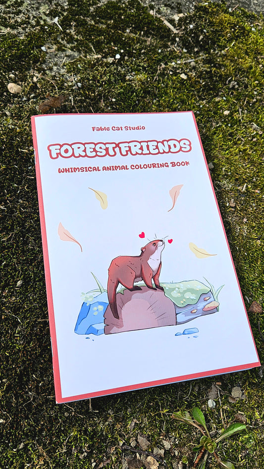 Forest Friends Colouring Book