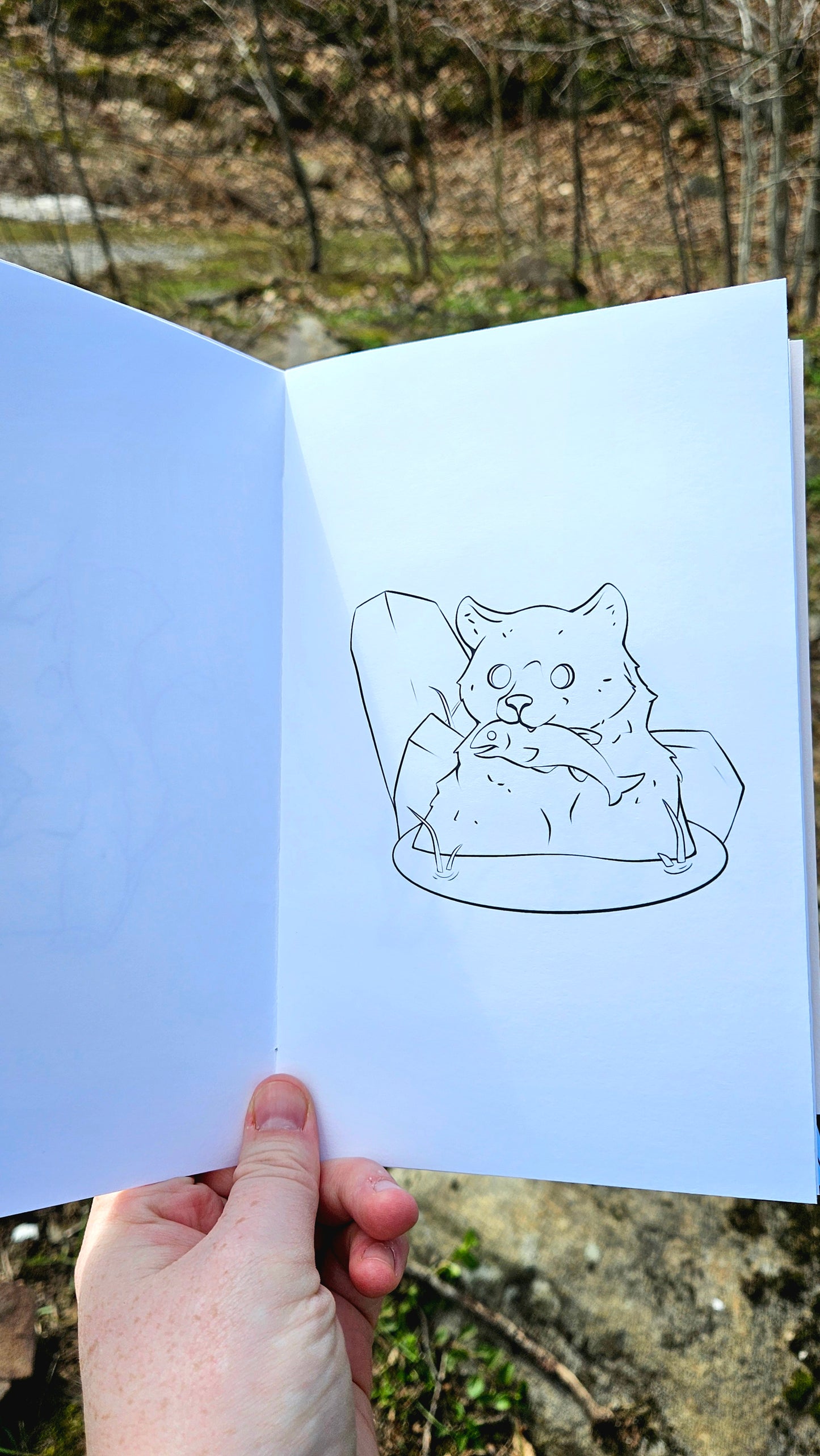 Forest Friends Colouring Book
