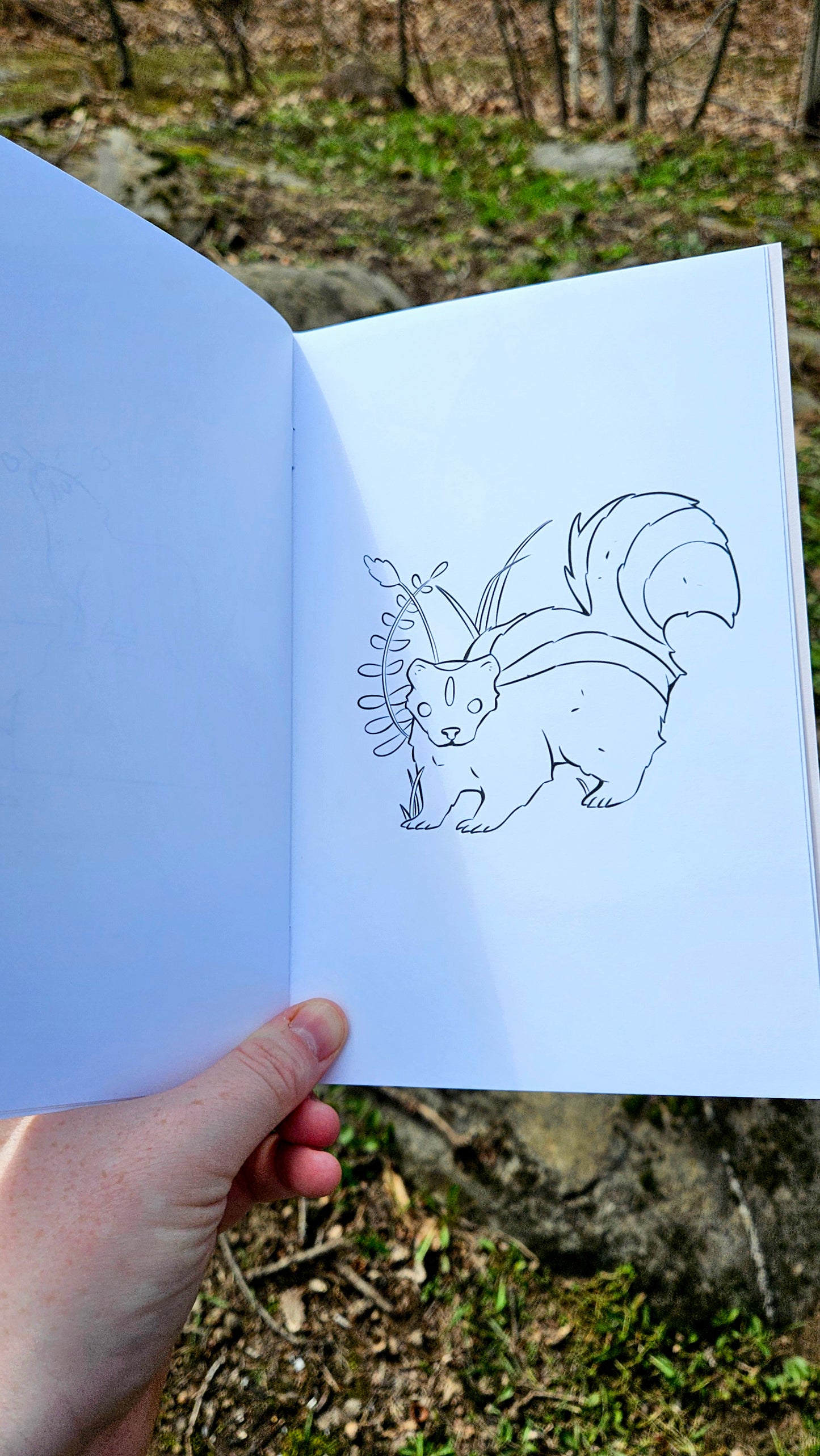 Forest Friends Colouring Book