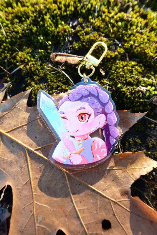 Rumi KDH Epoxy Keychain