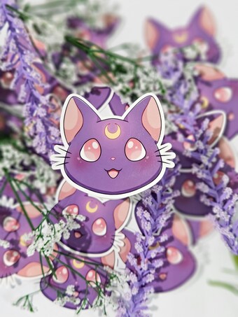 Luna Vinyl Sticker