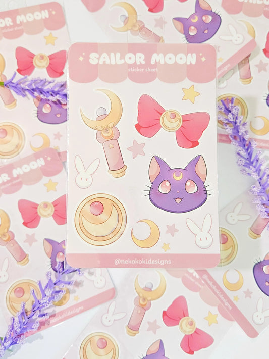 Pretty Guardians Sticker Sheet