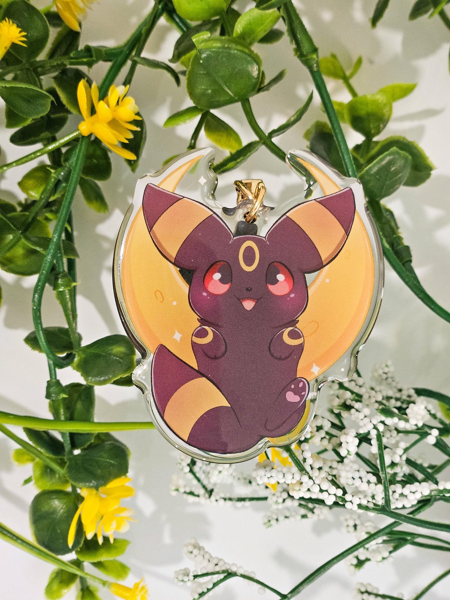 Black Fox Keychain
