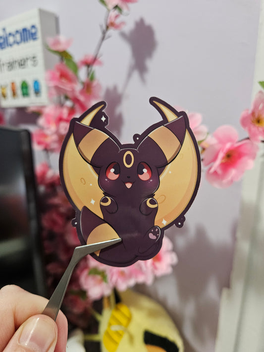 Black Fox Vinyl Sticker