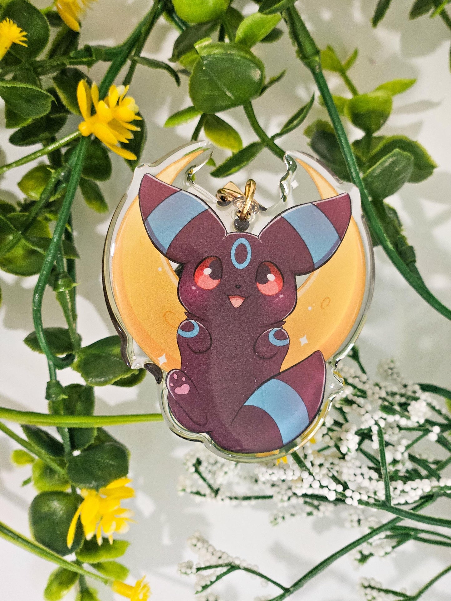 Black Fox Keychain